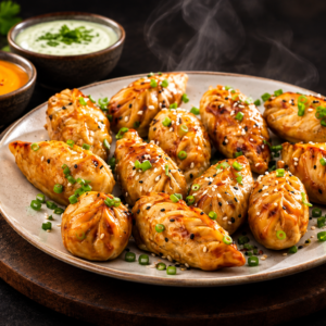 fried Veg momos