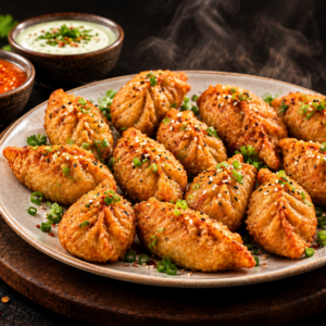 Fried Paneer Momos